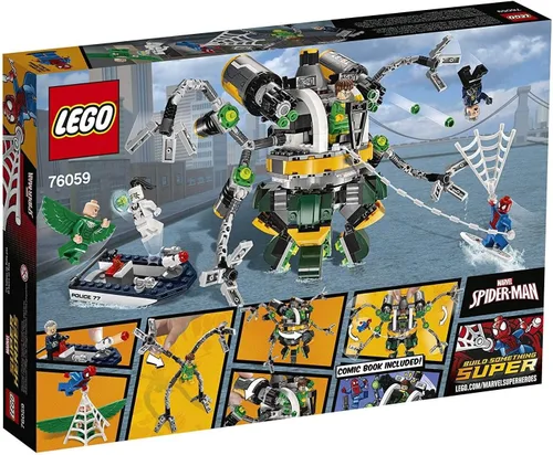 Miniatura 8 de Juguete Lego Marvel de Spider-Man: trampa de tentáculos del Doctor Octopus
