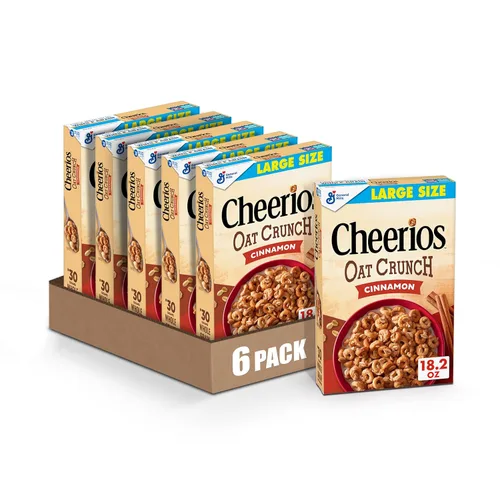 Miniatura 15 de Cheerios Taza de cereales para desayuno, sin gluten, cereales de una sola porción, 1.3 onzas (paquete de 12)