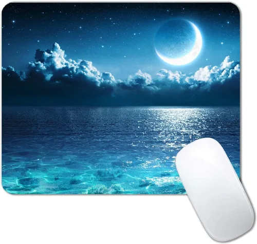 Miniatura 26 de Alfombrilla de mouse para videojuegos, Galaxy Stars, alfombrilla cuadrada impermeable, base de goma antideslizante, para computadora portátil de S512