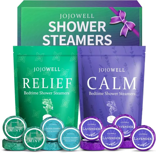 Miniatura 11 de JoJowell Vaporizadores de ducha para aromaterapia, paquete de 18 regalos de cumpleaños para mujeres y hombres, regalo del día del padre para papá