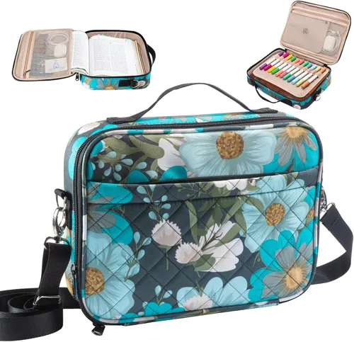 Miniatura 9 de Elegante funda para la Biblia de IMAGINING para mujer, funda para Biblia con asas y bolsas, gran regalo y protector de libros