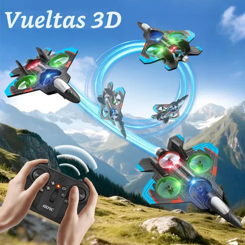 Miniatura 2 de Aviones RC para niños y adultos, control remoto de espuma, aviones, helicópteros, drones, juguetes para niños y adultos de 8 a 12 y 16 años, avión