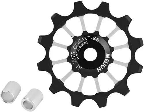 T-best Rueda de guía para bicicleta, 12T, polea de jockey para bicicleta de montaña, carretera, carretera, carretera, carretera, polea, rueda de