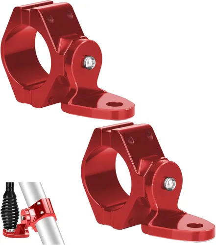 Soporte de montaje UTV con rotación de 360° para bandera/luz de látigo LED, antena para barra antivuelco de 1.75 a 2 pulgadas, compatible con todos