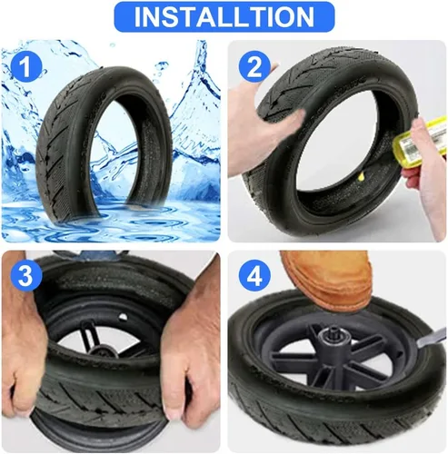 Miniatura 6 de Neumáticos sin cámara para scooter eléctrico de 8.5 pulgadas para Xiaomi M365 50/75-6.1 Neumático de repuesto de goma a prueba de explosiones