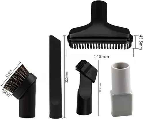 Miniatura 2 de Kit de aspiradora, boquilla de cabeza de cepillo, compatible con Midea MVC-SC861 Robot Vacuum Seam, herramienta de limpieza para máquina de barrido