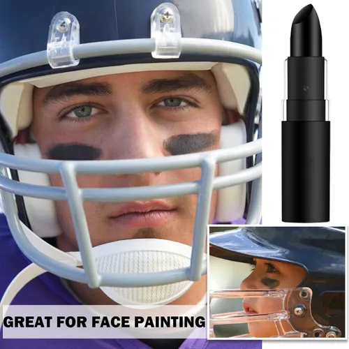 Miniatura 7 de CAHIUYOA Eye Black Stick para deportes, profesional Eyeblack Deportes Fútbol, Béisbol, Softbol, Sombras de Ojos Negros para la Cara y Cuerpo Pintura