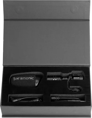 Miniatura 3 de Saramonic VMICMINI Vmic Mini Micrófono de Escopeta (VMICMINI), Negro