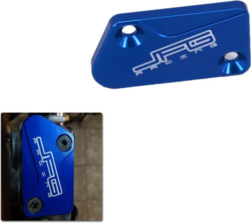 Miniatura 12 de Juego de Tapa CNC para Depósito de Líquido de Frenos Delantero y Trasero de Moto Compatible con YZ125 YZ250 YZ426F-450F 08-21 YZ250F 07-21 YZ125X