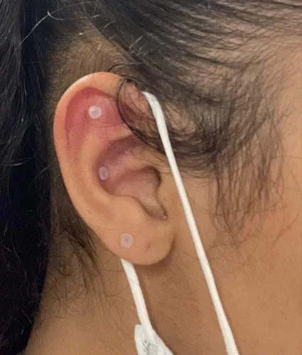Miniatura 7 de QWALIT - Pendientes de nariz transparentes en forma de L, retenedor de piercing flexible, hueso nasal, color de piel, retenedor de piercing