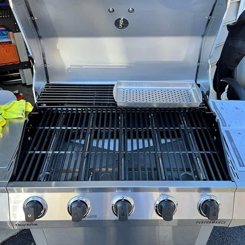 Miniatura 8 de Rejilla de parrilla de 17 pulgadas para Charbroil Performance 5 quemadores 463448021 463449021 463450022 463451022 463455021 463458021, rejilla