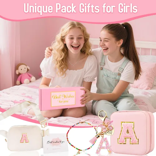 Miniatura 2 de Riñonera personalizada para niñas, Blanco Rosa, Small
