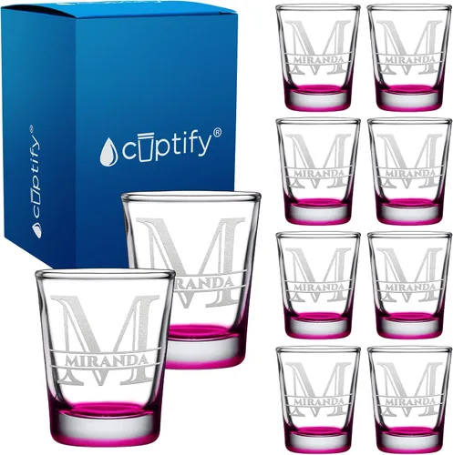 Miniatura 38 de Juego de 2 vasos de chupito personalizados para hombre, fondo azul, 2 onzas, grabados, regalo personalizado para cumpleaños, bodas, día del padre