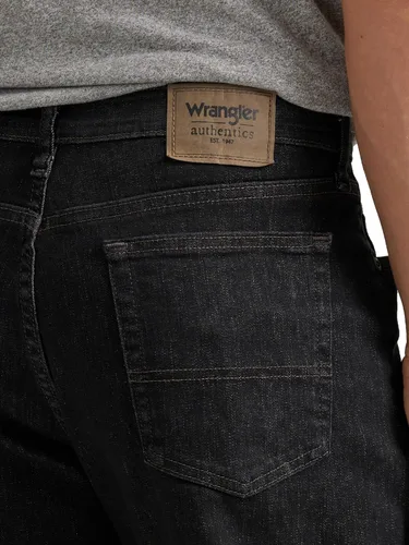 Miniatura 4 de Wrangler Authentics - Jeans de cintura flexible Comfort Flex de ajuste holgado para hombre