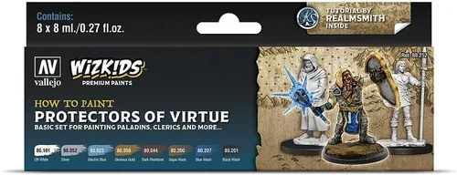 Miniatura 2 de Vallejo - Wizkids Elementos Arcanos Juego de Pinturas Premium para Modelismo y Wargames Ideal para Efectos Mágicos y Elementales como