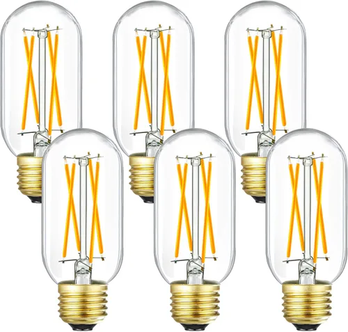 Miniatura 13 de Leools Bombillas LED regulables G16.5, bombillas LED Edison E26 de 6 W, blanco cálido 2700 K, 600 lm, 6 W igual a 60 vatios, bombilla de globo G50