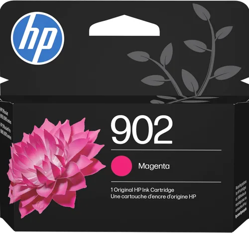 HP Cartucho de tinta magenta 902 | Funciona OfficeJet 6950, serie 6960, OfficeJet Pro 6960, serie 6970 | Elegible para Instant Ink | T6L90AN