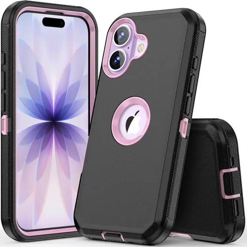 Miniatura 32 de COOYA Funda para iPhone Air de Protección Completa del Cuerpo contra Caídas, Funda Resistente a Prueba de Golpes de 3 Capas, Híbrida de Servicio