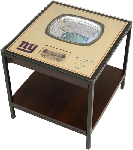 Miniatura 30 de YouTheFan NFL - Mesa auxiliar iluminada StadiumViews de 25 capas