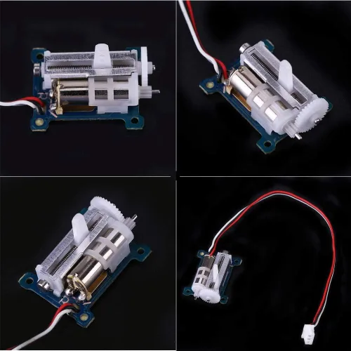 Miniatura 7 de Jadeshay Servo analógico micro digital de 0.05 oz para vuelo ultra micro 3D, carga de actuador lineal, par de 0.4 lbs/cm, velocidad de 0,12