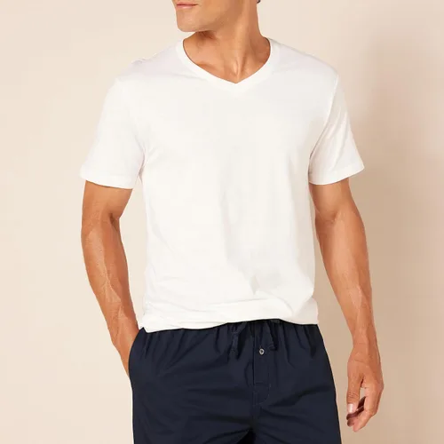 Miniatura 2 de Tienda Essentials Camiseta con cuello en V para hombre, paquete de 6