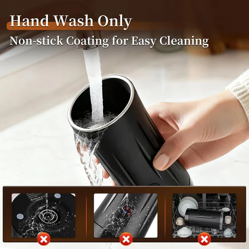 Miniatura 5 de 4-in-1 Milk Frother, Liksiy Milk Frother and Steamer, Auto Shut-Off Coffee Frother with Hot & Cold Foam, Quiet Design Frother Machine for Latte