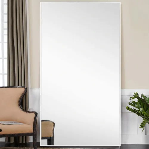 Miniatura 45 de KIAYACI - Espejo para pared de cuerpo completo, espejo para dormitorio o vestidor, se puede colocar de pie, colgado o apoyado contra la pared