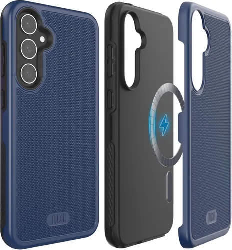 Miniatura 17 de TUDIA MergeGrip - Funda protectora para Samsung Galaxy S23 FE 2023, de doble capa, a prueba de golpes, grado militar, antideslizante, resistente