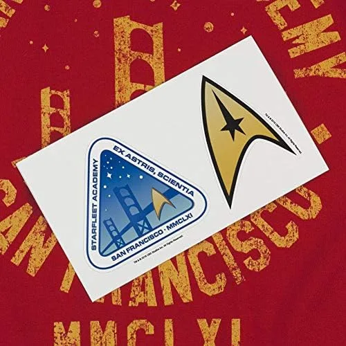 Miniatura 6 de Popfunk Classic Star Trek Sudadera con capucha y pegatinas