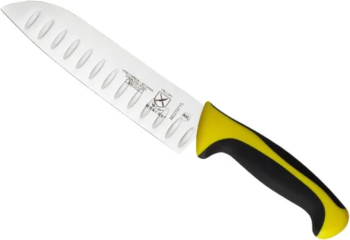 Miniatura 42 de Mercer Culinary - M23210WBH Mercer Culinary Millennia - Cuchillo para pan con borde ondulado de 10 pulgadas de ancho, color blanco