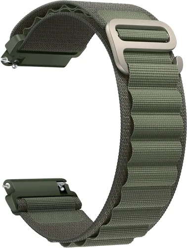 Miniatura 15 de Correa de nylon compatible con Samsung Galaxy Watch 7/FE/6/5 Pro 4 3/Watch 4 6 Classic/Active/Gear S2 S3 Frontier, correa de bucle deportivo de 20