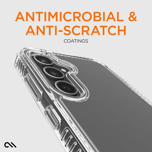 Miniatura 6 de Case-Mate Funda transparente resistente para Samsung Galaxy S23 FE 5G [protección contra caídas D3O de 16 pies] [compatible con carga inalámbrica]