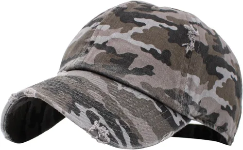 Miniatura 250 de KBETHOS - Gorra de béisbol ajustable, de algodón desgastado, vintage, unisex, estilo polo, camionero, para papá