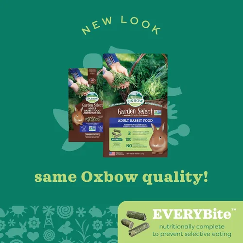 Miniatura 10 de Oxbow Garden Select Comida para Conejos, Conejo Adulto, Hecho con Heno Timothy de Oxbow, Pellets de Comida para Mascotas Ricos en Vitaminas