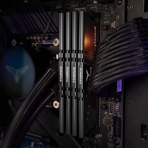 Miniatura 4 de TEAMGROUP T-Force Vulcan Z DDR4 16GB Kit (2x8GB) 3200MHz (PC4-25600) CL16 Módulo de memoria de escritorio Ram (gris) - TLZGD416G3200HC16CDC01