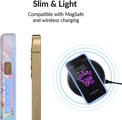Miniatura 6 de VELVET CAVIAR Funda protectora compatible con iPhone 12 Pro Max para mujer, probada en caídas de 10 pies, funda protectora