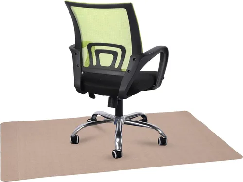 Tapete para silla de oficina para sillas con ruedas, tapete antideslizante para silla de escritorio de oficina para pisos de madera dura, protector