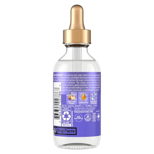 Miniatura 2 de SheaMoisture Tratamiento contra la caspa Tecnología de reparación del cuero cabelludo y suero hidratante con ácido salicílico, hidrata profundamente