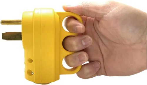 Miniatura 2 de Sintron NEMA 6-30P/6-50P Enchufe de hoja recta, cuchillas intercambiables, para aires acondicionados, equipos de cocina y soldador de arco, 125/250