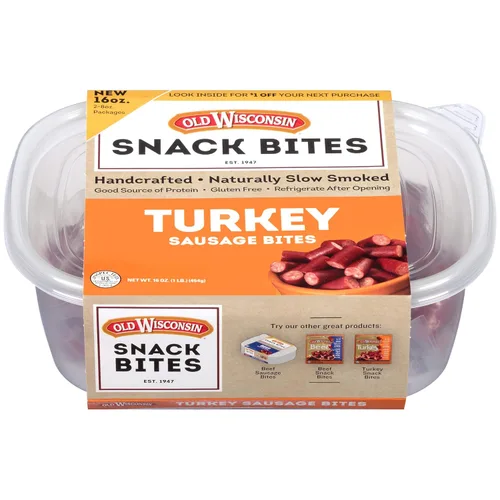 Miniatura 7 de Old Wisconsin Bites Tub, carne de res, 14 onzas