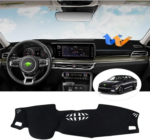 Miniatura 31 de Autorder Cubierta de salpicadero para Hyundai Sonata 2006 2007 2008 Accesorios Cubierta de tablero Actualización de franela Dash Mat Parasol