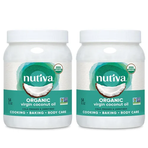 Miniatura 10 de Nutiva, Aceite de coco orgánico, 29 fl oz