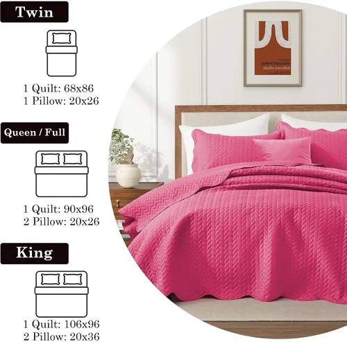 Miniatura 259 de MOONLIGHT20015 Edredón tamaño King (106 x 96 pulgadas) con 2 fundas de almohada (20 x 36 + 2 pulgadas) para todas las estaciones, juego de cama Azul