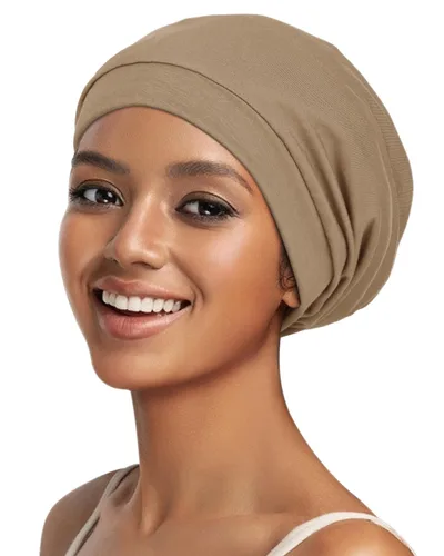 Miniatura 94 de Alnorm - Gorro con forro de satén y suave banda elástica para hombres y mujeres, talla única Se ajusta a la mayoría