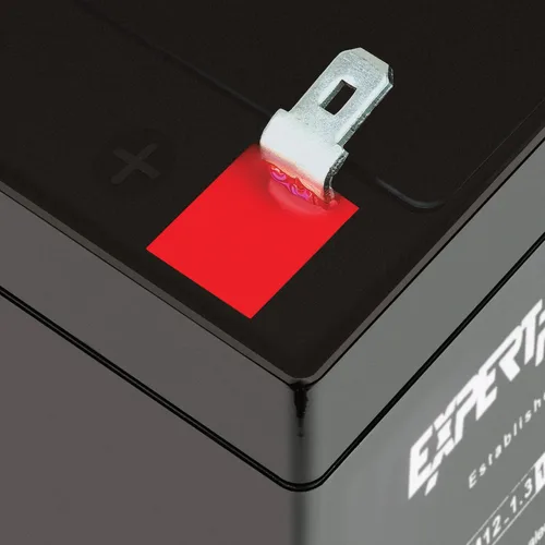 Miniatura 7 de ExpertPower EXP1213 - Batería recargable de 1.3Ah 12V AGM SLA con terminales F1, plomo ácido sellado, pequeña batería de repuesto de 12 voltios