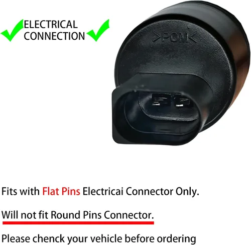 Miniatura 3 de AMCC Bomba de limpiaparabrisas con ojal – Reemplazo del motor de la arandela: 2218690121 Compatible con motor de lavadora 21323-232316B compatible