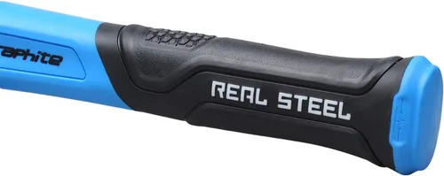 Miniatura 3 de REAL STEEL Martillo de trineo, martillo de club de 3 libras para perforación con empuñadura de goma forjada y revestida de grafito 0508