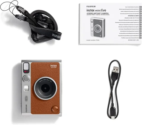 Miniatura 7 de Cámara instantánea Fujifilm Instax Mini EVO - Marrón