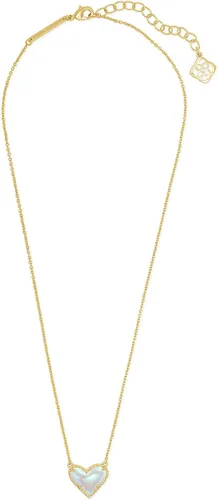 Miniatura 2 de Kendra Scott Ari - Collar con colgante de corazón y longitud ajustable para mujer, joyería a la moda