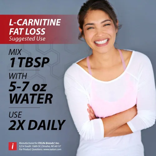 Miniatura 7 de iSatori L-Carnitina 1500, suplemento líquido de triple mezcla de L carnitina, con acetilo y tartrato, energía libre de estimulantes, baja